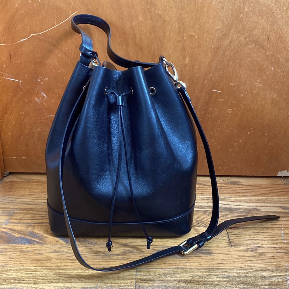 Black Bucket bag, Léo & Violette